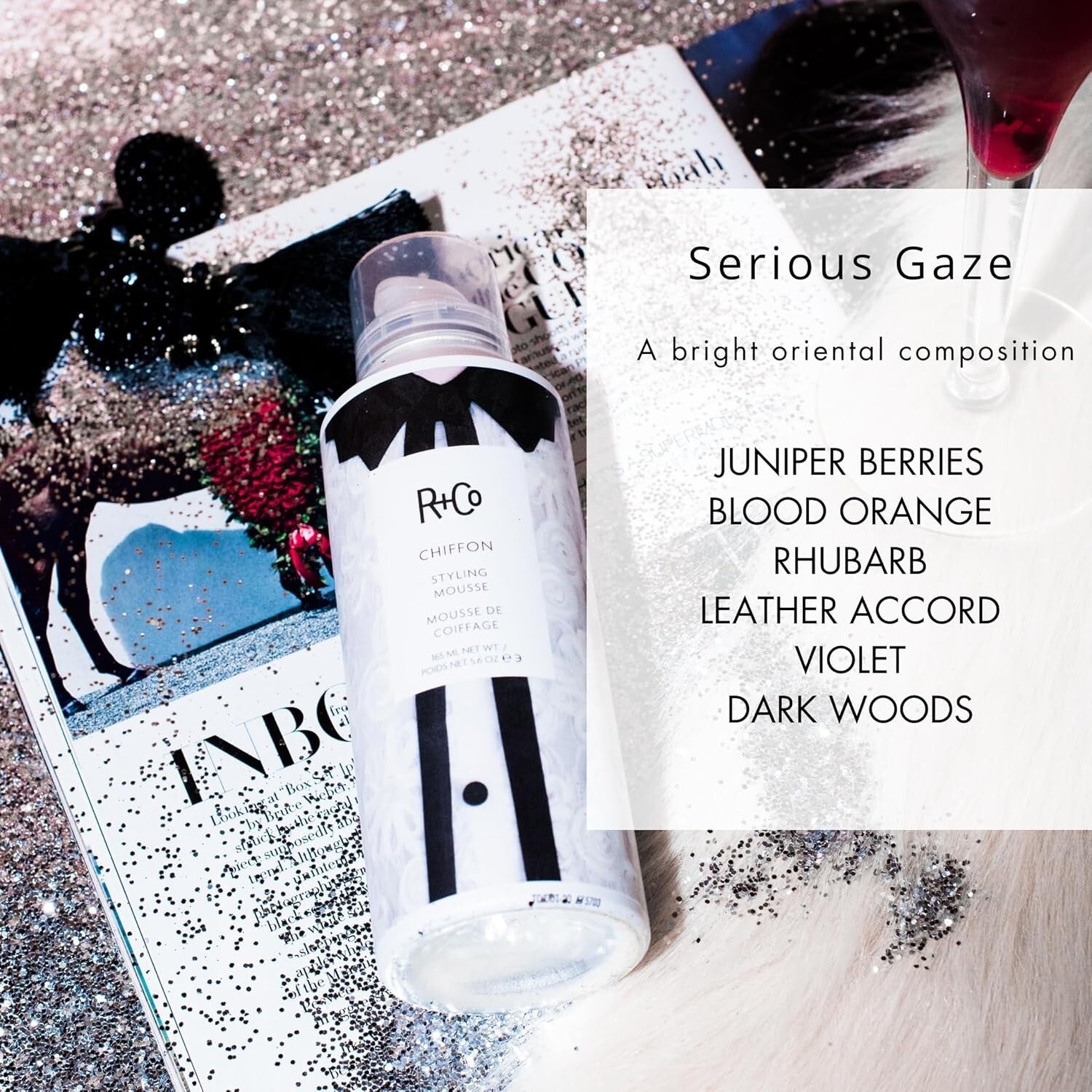 165ml Chiffon Mousse - Soft Hold for Waves & Curls, Lightweight & Non-Sticky