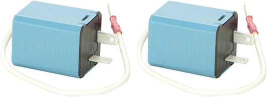 Durable Compact 2-Pin Electronic LED Flashers for Optimal Brake Light Function