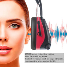 Load image into Gallery viewer, Digital Display 25dB NRR Headphones - Bluetooth &amp; AM/FM for Comfortable Hearing