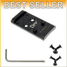 Load image into Gallery viewer, Precision CNC Machined Adapter Plate for Glock 17/19 MOS - Lightweight Design