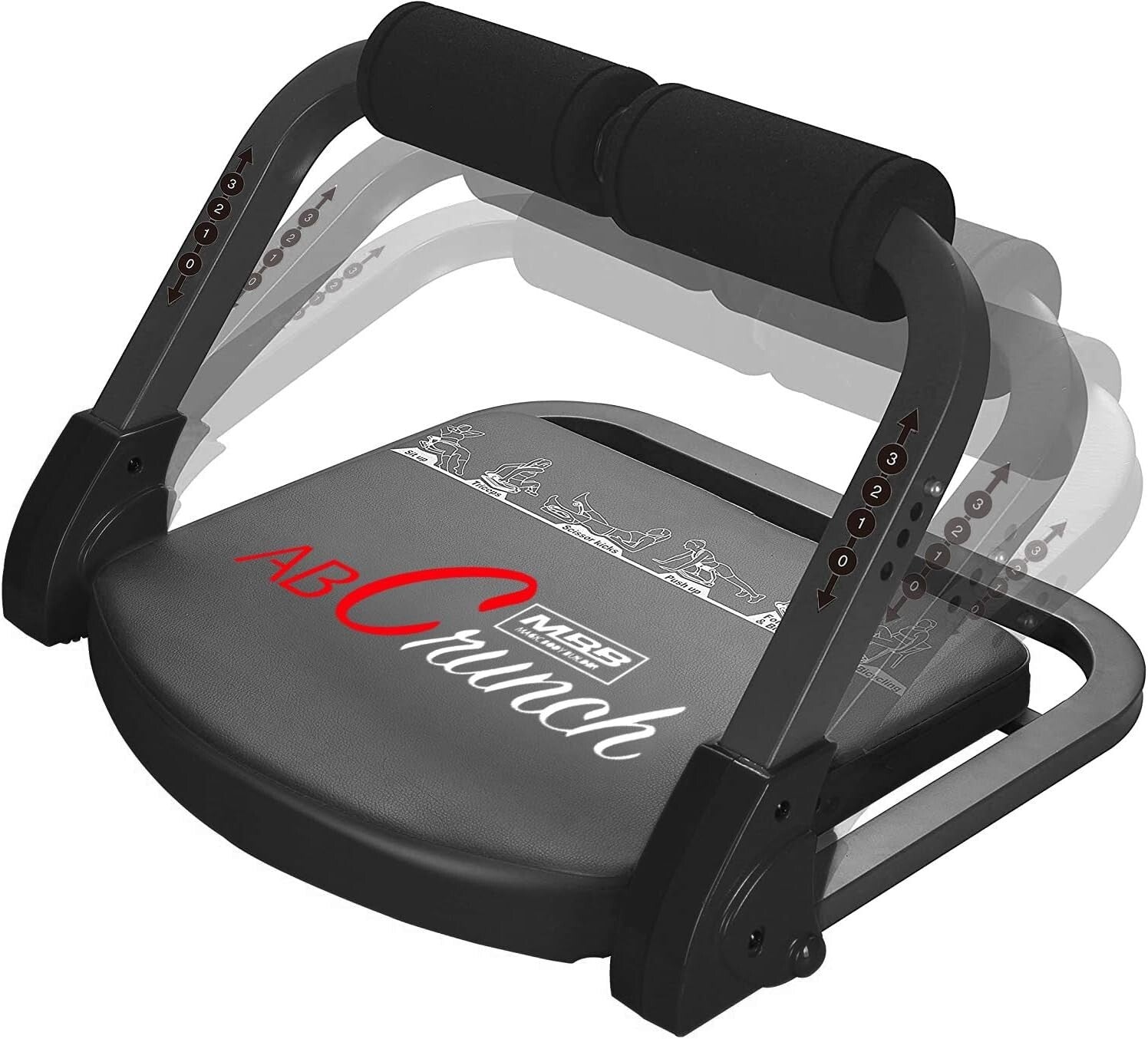 Multi-Functional Ab Trainer with Adjustable Resistance - Ideal for Home Workouts