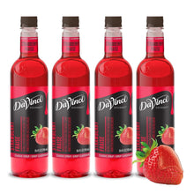 Load image into Gallery viewer, Authentic Strawberry Syrup - 4 Pack of 25.4 Oz - Kosher &amp; Quality Guaranteed