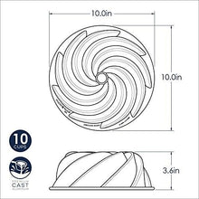 Load image into Gallery viewer, 10-Cup Heritage Bundt Pan - Oven Safe, Durable, and Nonstick for Perfect Cakes