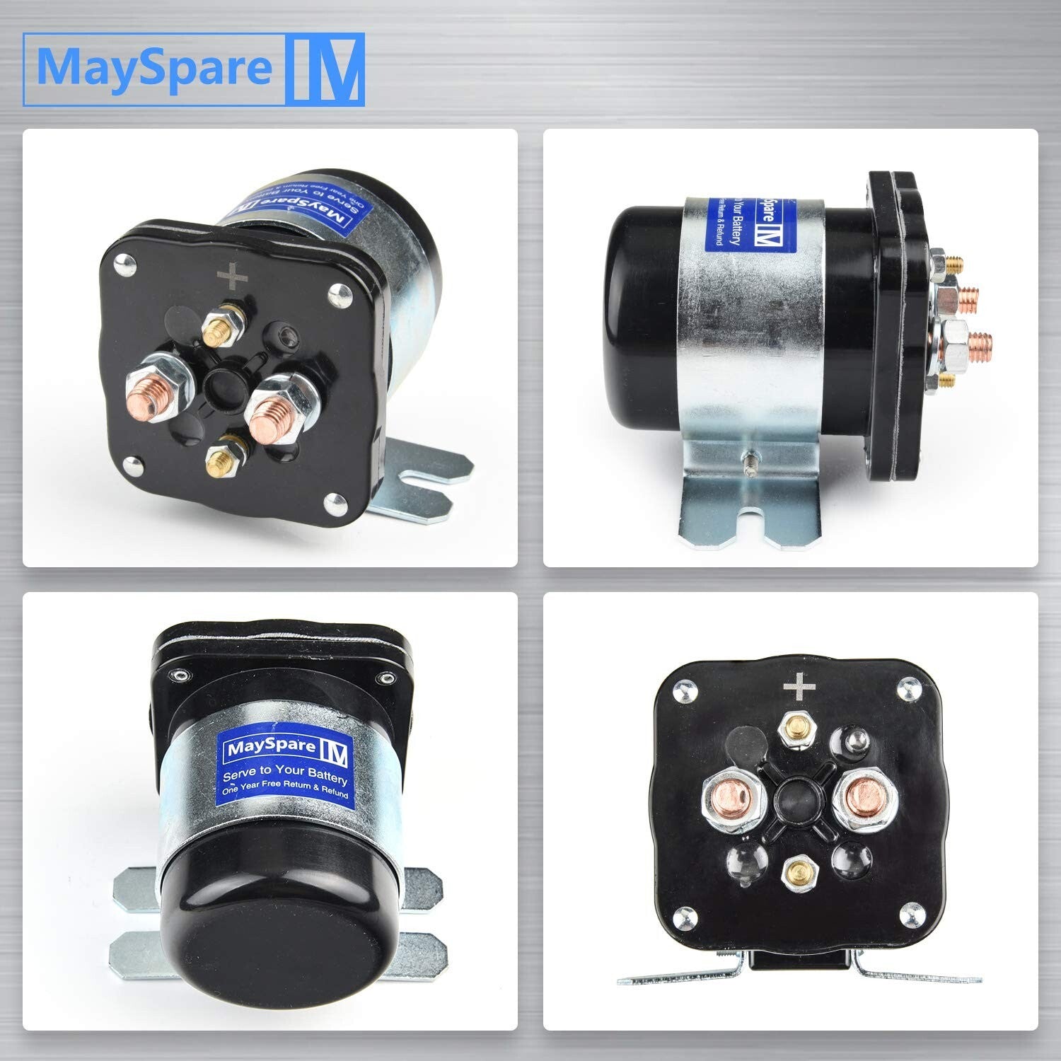 Compact 200 Amp Surface-Mount Battery Isolator & Relay - 12VDC Power Solution