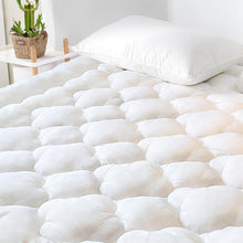 Load image into Gallery viewer, Extra Thick Quilted Twin Mattress Pad - Cooling &amp; Breathable with 360 Protection