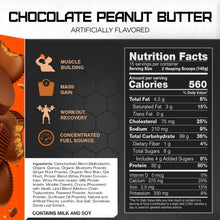 Load image into Gallery viewer, 5lbs Gluten-Free Chocolate Peanut Butter Protein for Lean Muscle &amp; Weight Gain