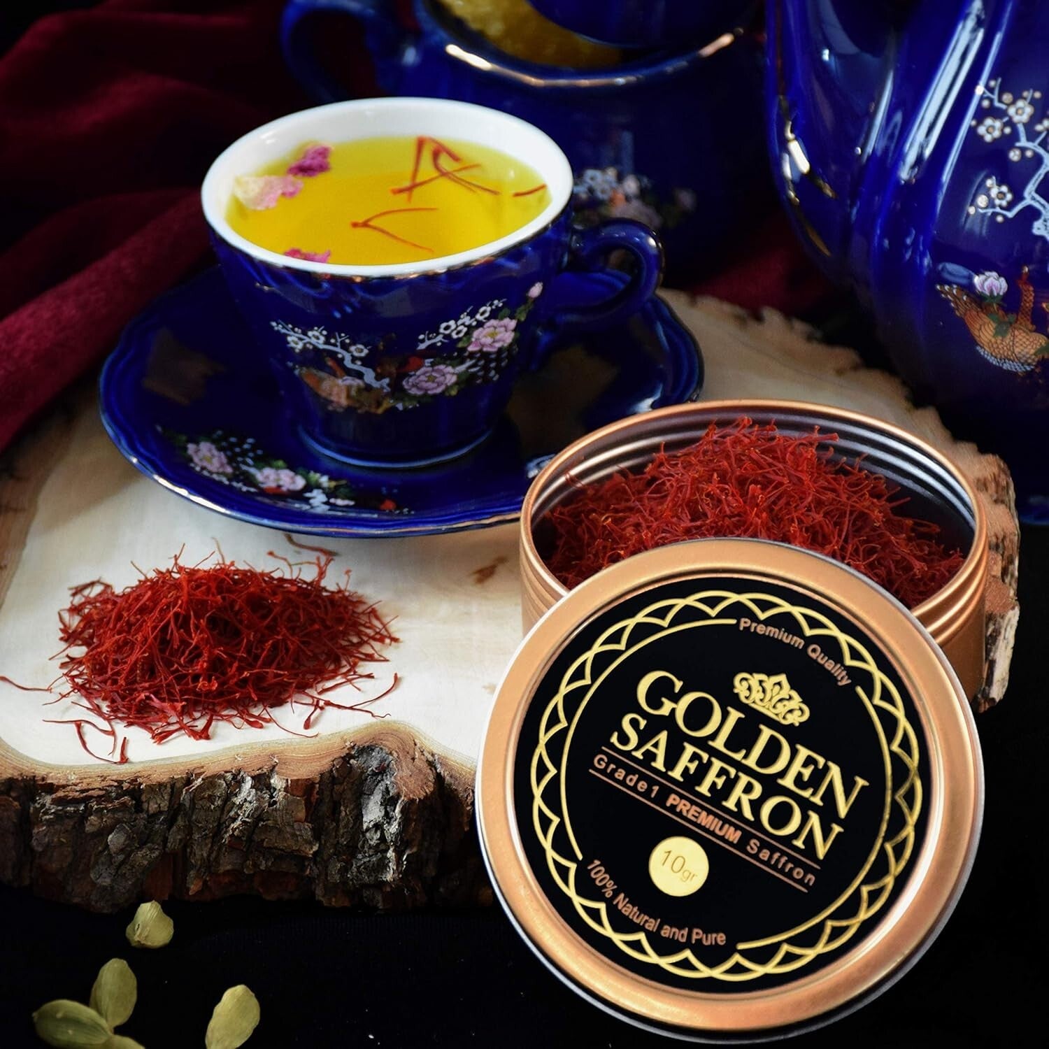 Finest Pure Super Negin Saffron, Hand-Picked - Perfect for Culinary Delights
