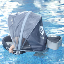 Load image into Gallery viewer, Adjustable Baby Swim Float with UPF Canopy - Perfect for Infants 3-48 Months