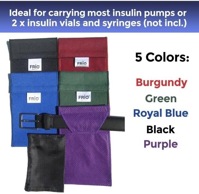 Emergency-Ready Insulin Cooler Bag - Lightweight, 45+ Hours of Effective Cooling