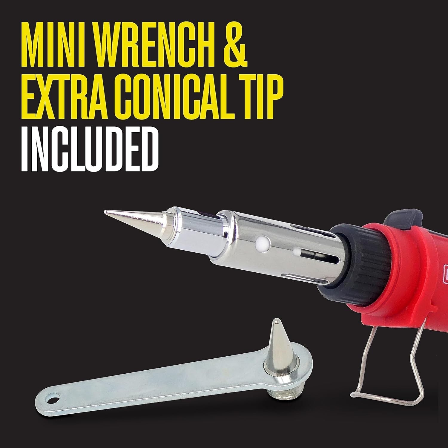 Portable 3-in-1 Butane Torch, Soldering Iron & Heat Gun for Precision Crafting