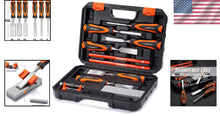 Load image into Gallery viewer, Professional Wood Chisel Set with 6 Sizes, Portable Case &amp; Sharpening Tools