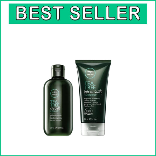 Indulgent Hair Vitality Oil with Tea Tree & Peppermint - 5.5 x 2.5 x 7.38 Inches