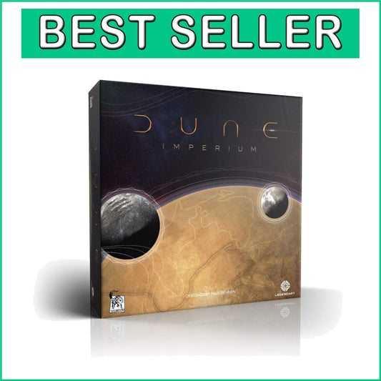 Dune: Imperium Board Game with Deck-Building Strategy & Film Inspiration