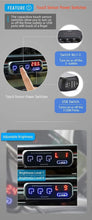 Load image into Gallery viewer, Stylish 3-Way Cigarette Lighter Adapter with Remote Touch Control &amp; USB Charging