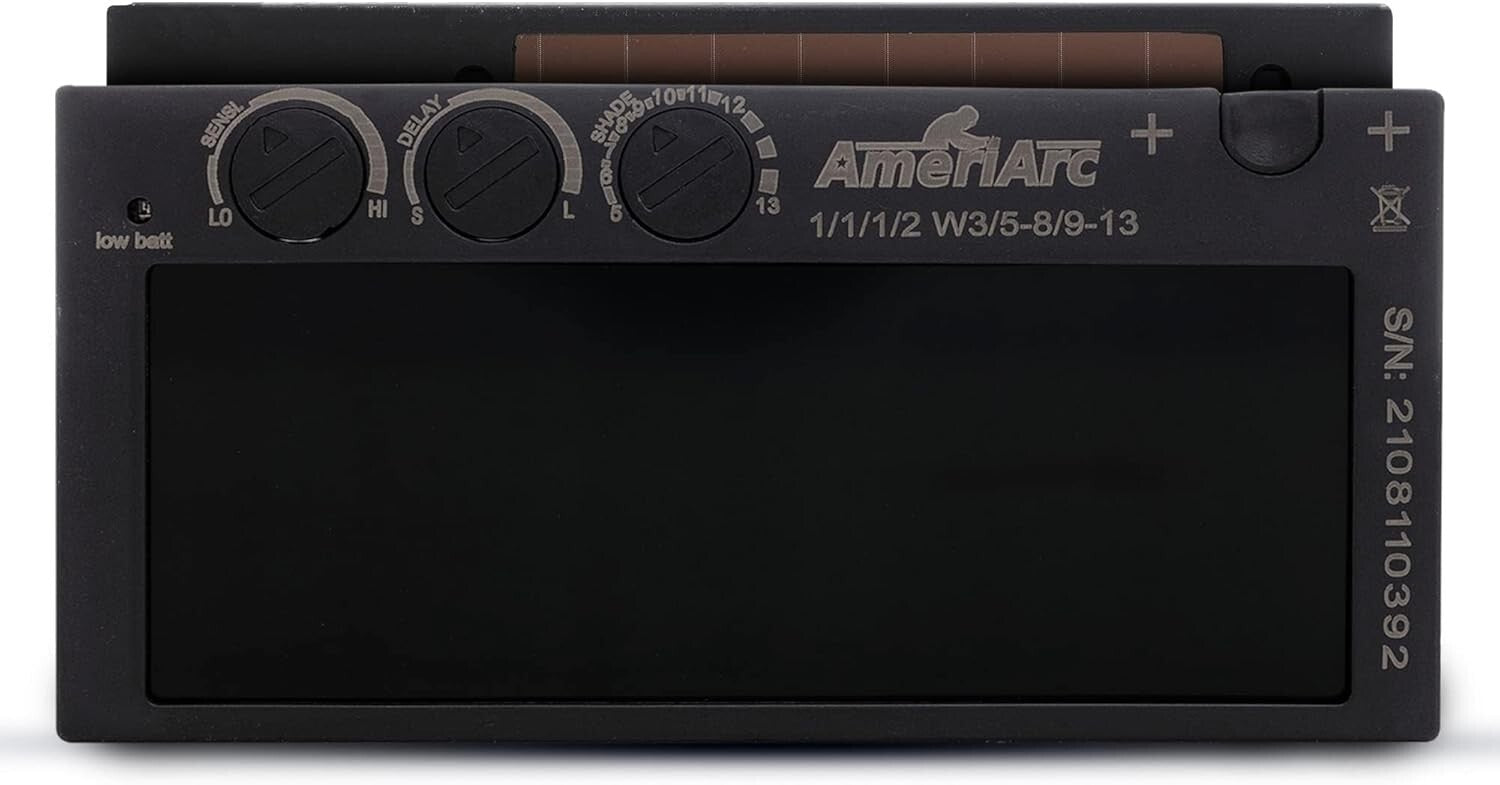 Auto Darkening Welding Lens 2x4 with Variable Shade 9-13 for Optimal Protection