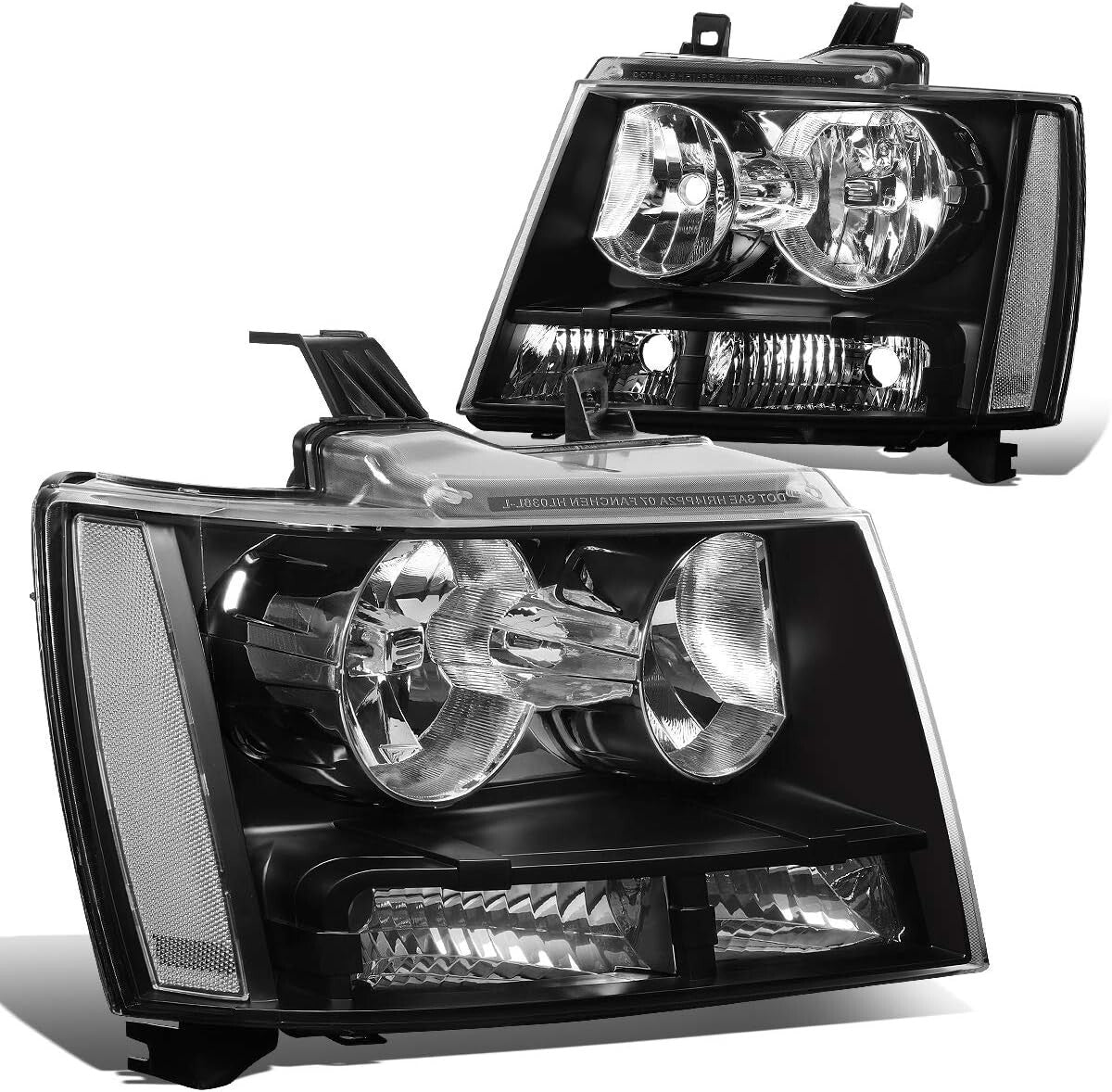 Stylish 9005/H1 Halogen Headlights for 07-14 Chevy Tahoe/Suburban - Easy Install