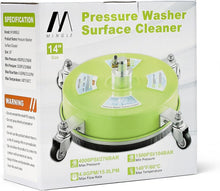 Load image into Gallery viewer, High Efficiency 14'' Surface Cleaner for Pressure Washers - 4000 PSI Compatible