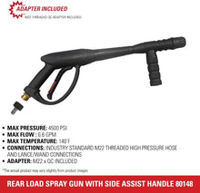 Load image into Gallery viewer, Compact and Lightweight Pressure Washer Gun with Safety Lock and Rotating Handle
