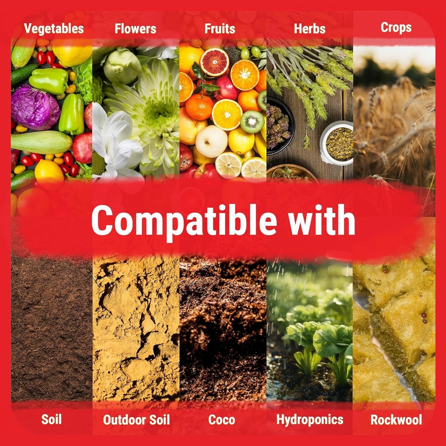 Cronk Nutrients 3-Part Plant Food Kit: Hydroponics & Bloom Booster, 4L Liquid