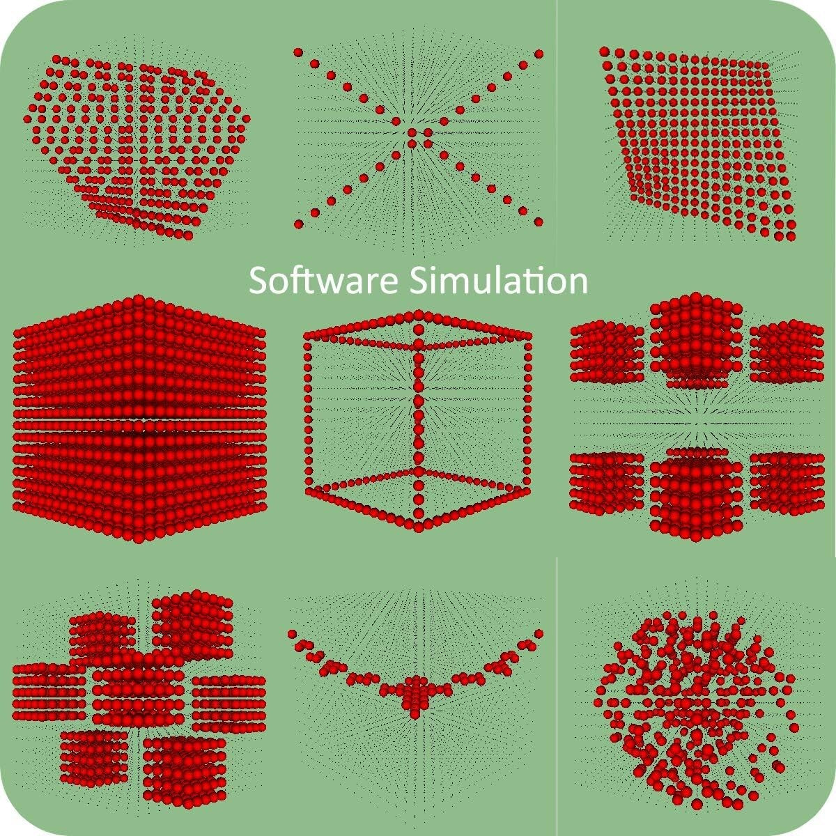Mini 3D LED Cube DIY Project Kit - Fun Electronics Soldering Experience