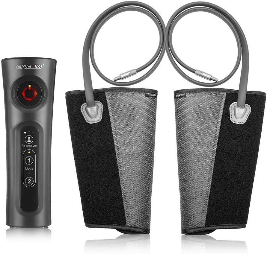 Air Compression Leg Massager for Circulation - Relief for RLS and Edema