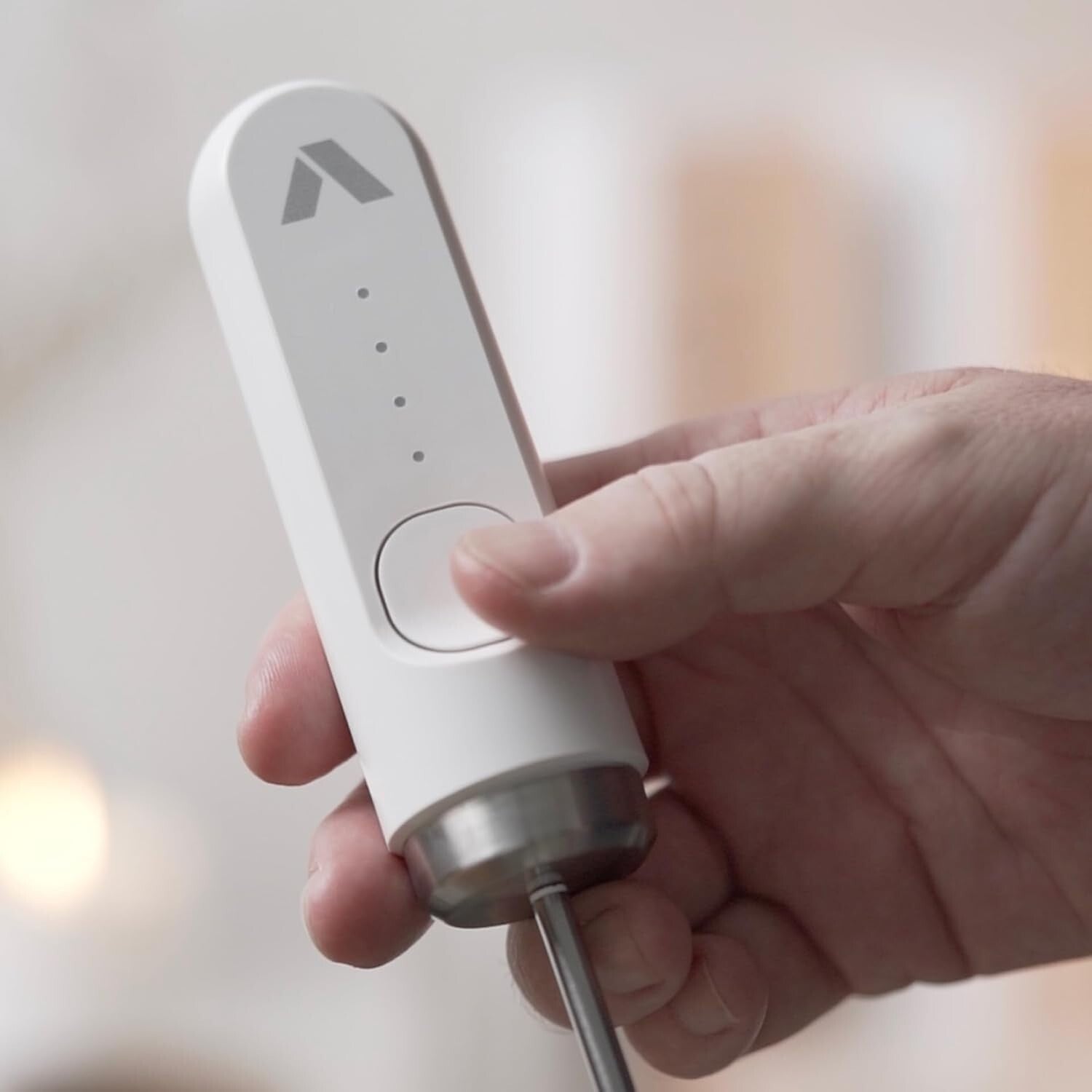 Performance Lithium Milk Frother with NanoScreen - Quick Microfoam in 30 Seconds