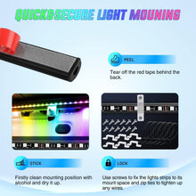 Load image into Gallery viewer, Flexible LED Truck Bed Light Strip - 60inch RGBIC with Music Sync &amp; Mounting Kit