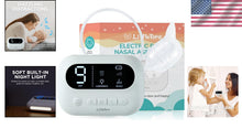 Load image into Gallery viewer, Rechargeable Baby Nasal Aspirator - USB Charging, Easy Clean &amp; Travel Friendly