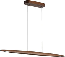 Load image into Gallery viewer, Energy-Saving 51" Real Wood Pendant Light for Stylish Dining and Kitchen Spaces