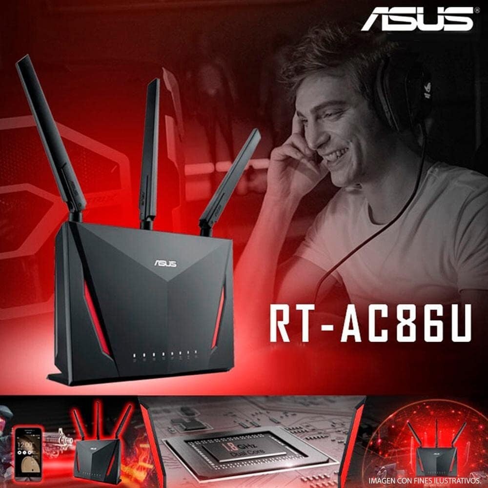 AC2900 Dual-Band Gaming Router with Lifetime Security & WTFast Accelerator
