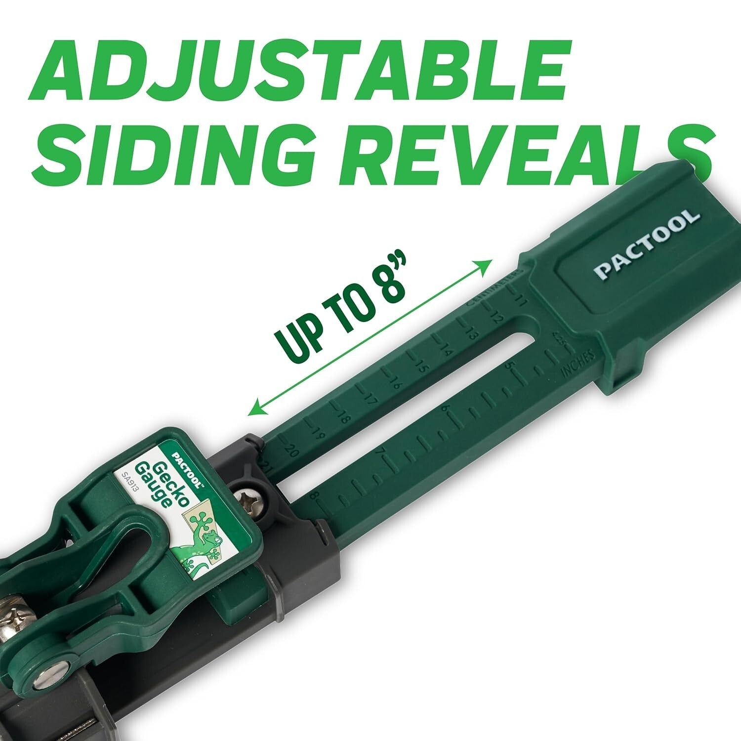 Durable Gecko Gauge for Hardie Fiber Cement & LP SmartSide – Perfect Siding Tool