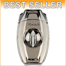 Load image into Gallery viewer, Elegant VX2 V-Cut Cigar Cutter: Effortless Operation for 54-70 RG Cigars