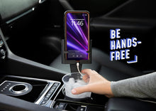Load image into Gallery viewer, Adjustable Cup Holder Phone Holder for All Smartphones - Car Mount Black 2-Pack