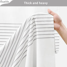 Load image into Gallery viewer, Water-Repellent Extra Long Boho Shower Curtain 72"x96" for Timeless Style
