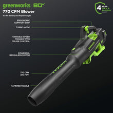 Load image into Gallery viewer, Ultra-Lightweight 80V Axial Blower - 80 Minutes Run-Time, Rapid Charger Included