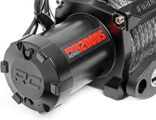 Load image into Gallery viewer, 12V Electric Winch with 12,000 LB Capacity &amp; Wireless Control for Off-Road Use