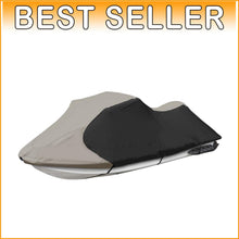Load image into Gallery viewer, Heavy-Duty 600D PWC Cover with Built-In Trailering System - Waterproof Gray