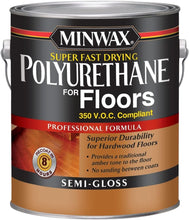Load image into Gallery viewer, Premium Clear Semi-Gloss Wood Finish - Fast Drying Polyurethane, 350 VOC, Gallon