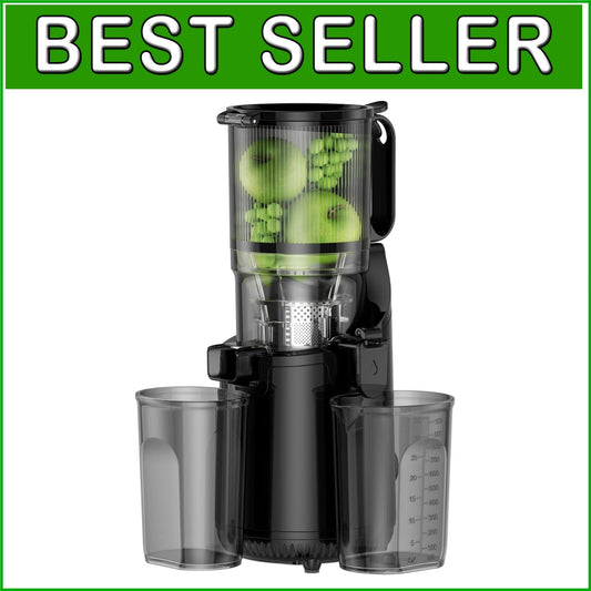 Easy Clean Cold Press Juicer with High Yield Functionality and Safety Features