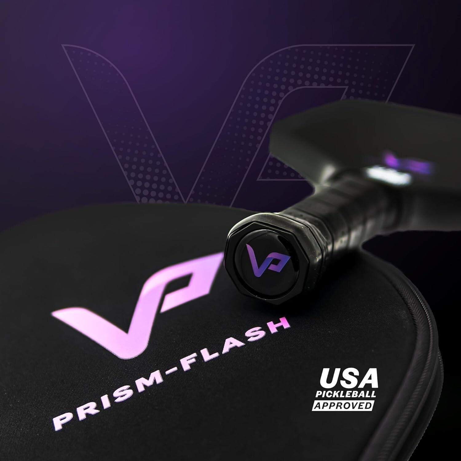 Foam Injected Prism Carbon Fiber Pickleball Paddle - USAPA Approved Excellence
