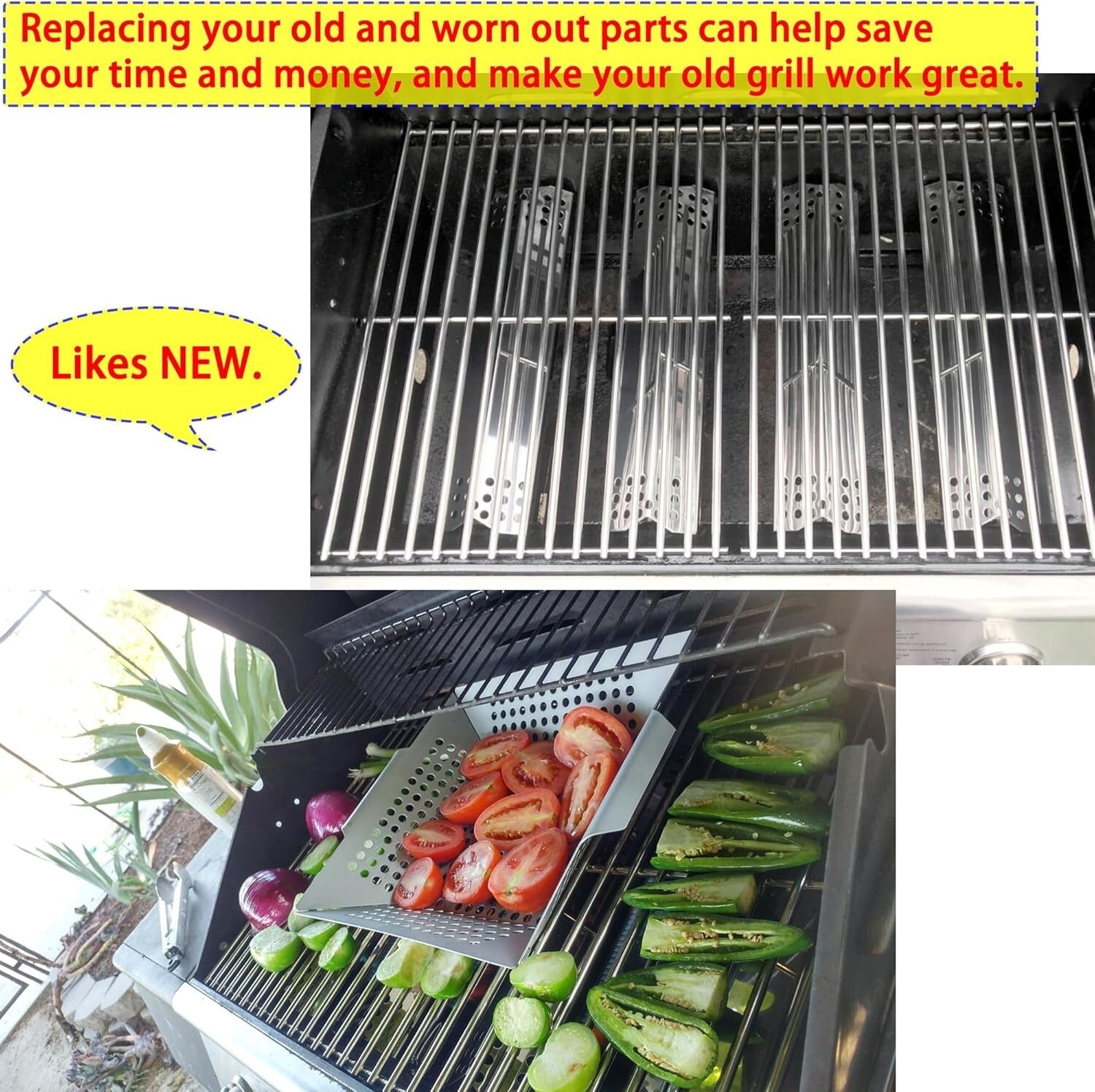 All-in-One Grill Restoration Kit for Nexgrill 720-0697 & Grill Master 720-0697