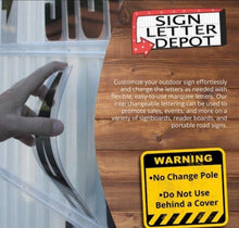 Load image into Gallery viewer, Premium 8” Flexible Letters and Numbers for Custom Outdoor Signage - 300 Pieces