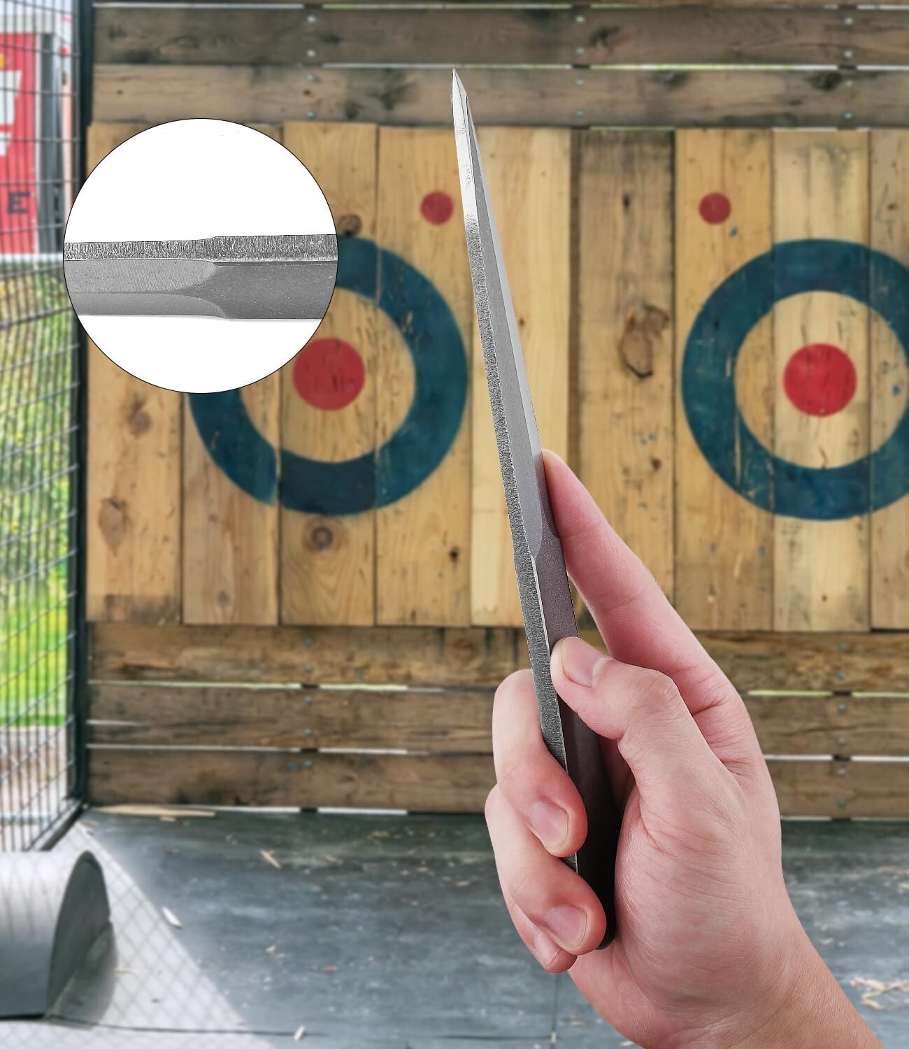 Accurate 9.5 Inch Throwing Spikes - Lightweight & Versatile for All Skill Levels