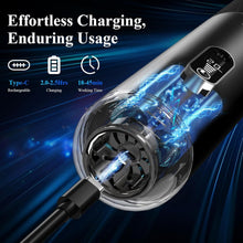 Load image into Gallery viewer, Portable Handheld Vacuum with LED Display &amp; 5-in-1 Accessories - 20000PA Power