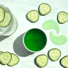 Load image into Gallery viewer, Luxurious Cucumber De-Tox Hydra-Gel Eye Patches - 60 Count for Bright Eyes