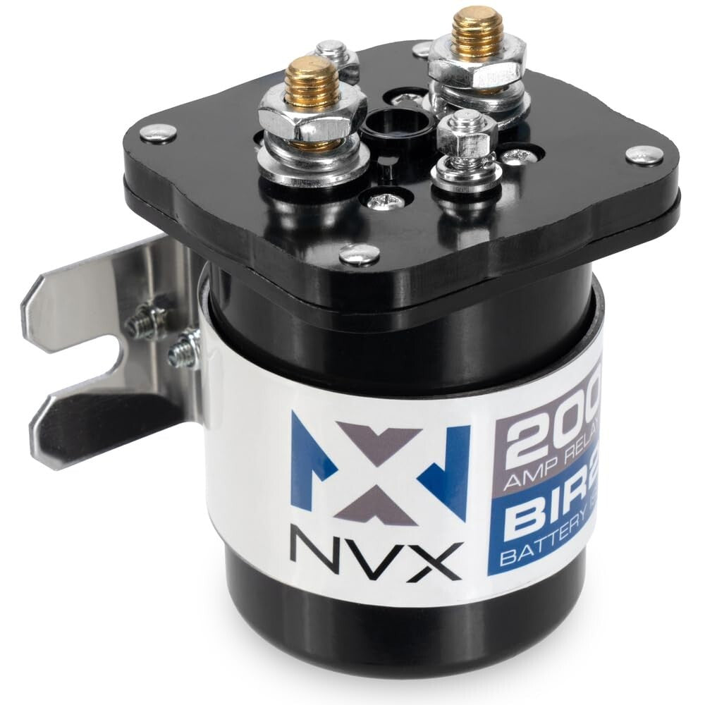 Efficient 200 AMP Battery Relay Isolator with Low Power Draw - Quick I ...