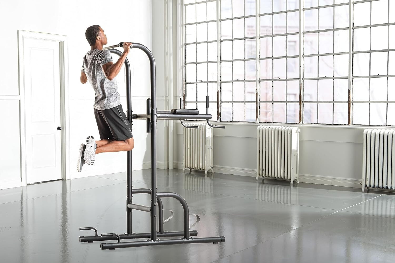 300 lb Capacity Power Tower with Expert-led iFIT Workouts for Unisex Adults