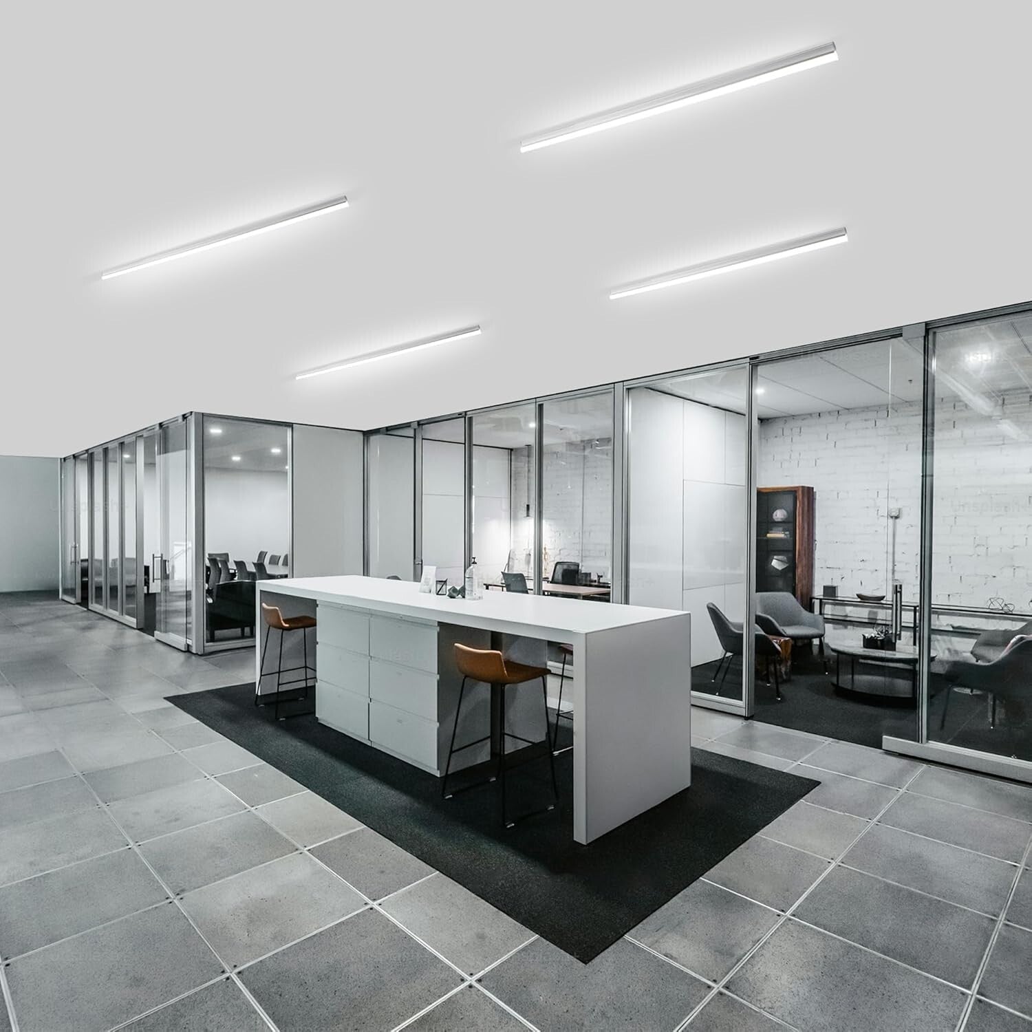 Energy Saving T5 LED Shop Light - 10 Pack, 6500K Brightness, Lightweight Design