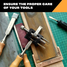 Load image into Gallery viewer, Compact Knife Sharpener Set - 400/1000 &amp; 3000/8000 Grit with Non-Slip Bases