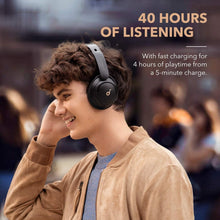 Load image into Gallery viewer, Over-Ear Noise Cancelling Headphones with 50-Hour Battery Life &amp; Touch Control